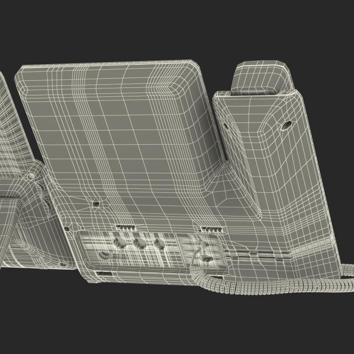 3D model Cisco IP Phone 8861 and Expansion Module