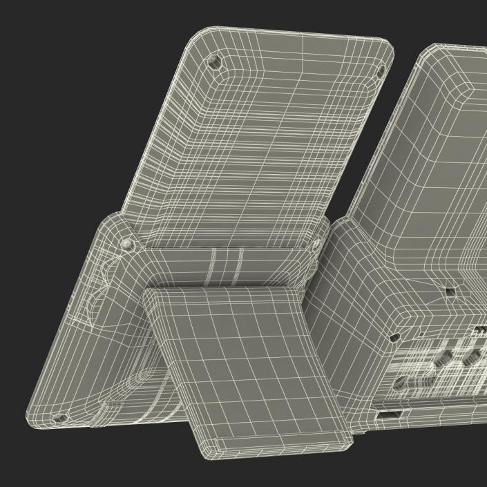 3D model Cisco IP Phone 8861 and Expansion Module