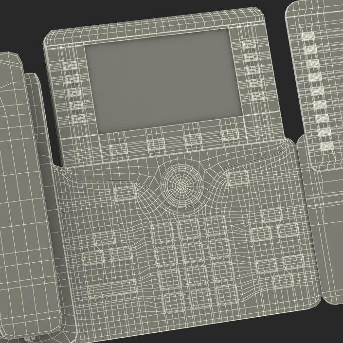 3D model Cisco IP Phone 8861 and Expansion Module