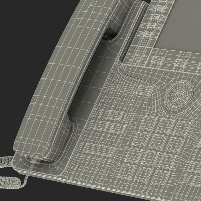 3D model Cisco IP Phone 8861 and Expansion Module