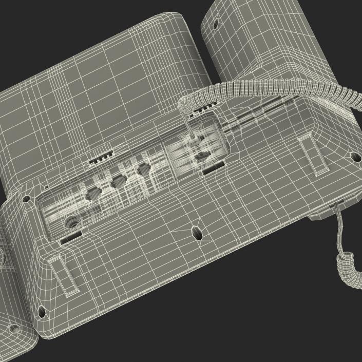 3D model Cisco IP Phone 8861 and Expansion Module