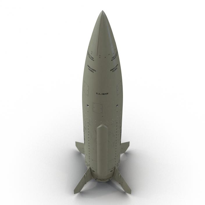 3D model Lockheed Martin MGM-140 ATACMS