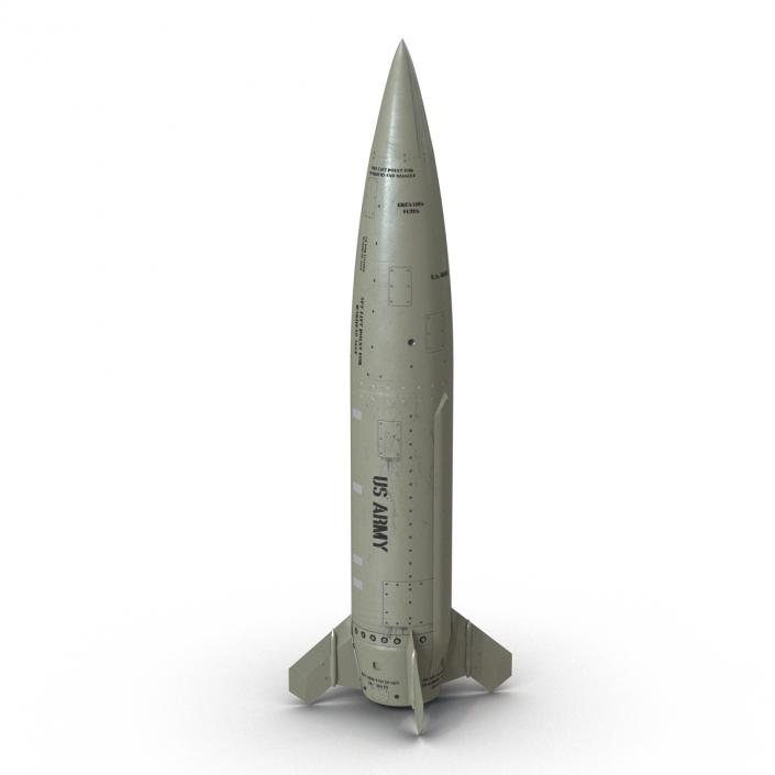 3D model Lockheed Martin MGM-140 ATACMS