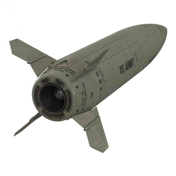 3D model Lockheed Martin MGM-140 ATACMS