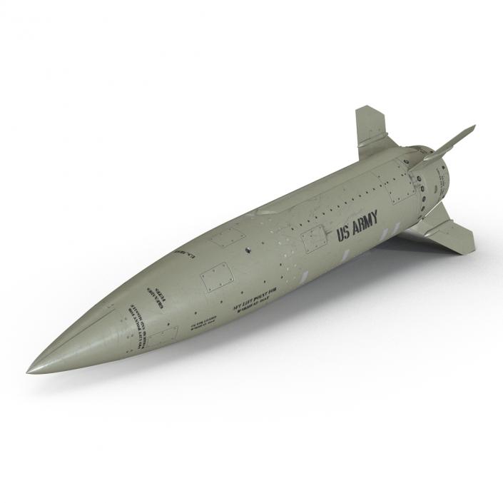 3D model Lockheed Martin MGM-140 ATACMS