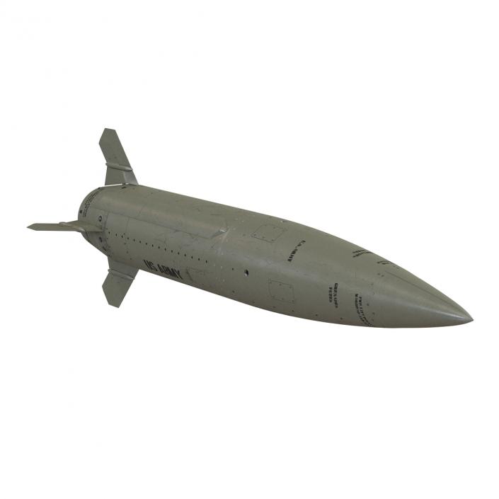 3D model Lockheed Martin MGM-140 ATACMS