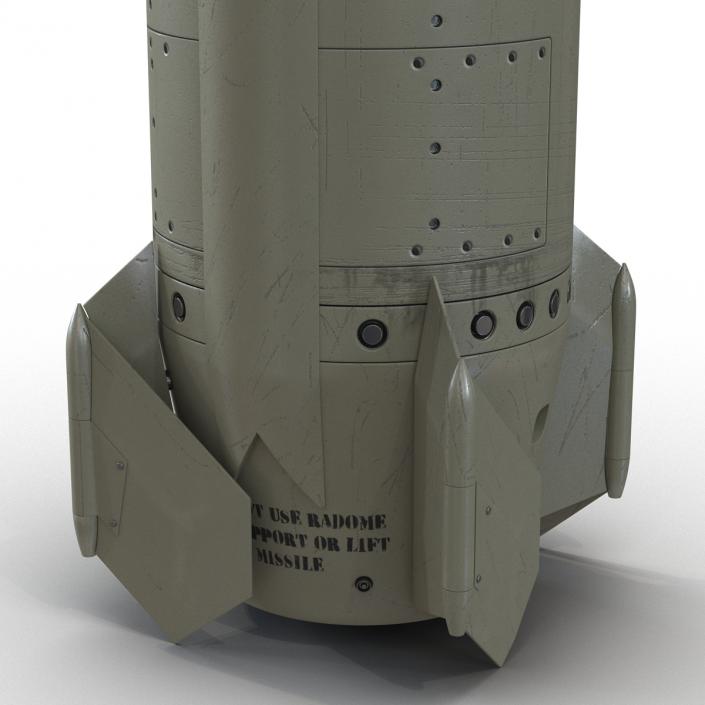 3D model Lockheed Martin MGM-140 ATACMS