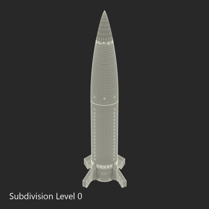 Lockheed Martin MGM 140 ATACMS 3 3D
