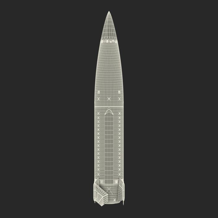 3D model Lockheed Martin MGM-140 ATACMS