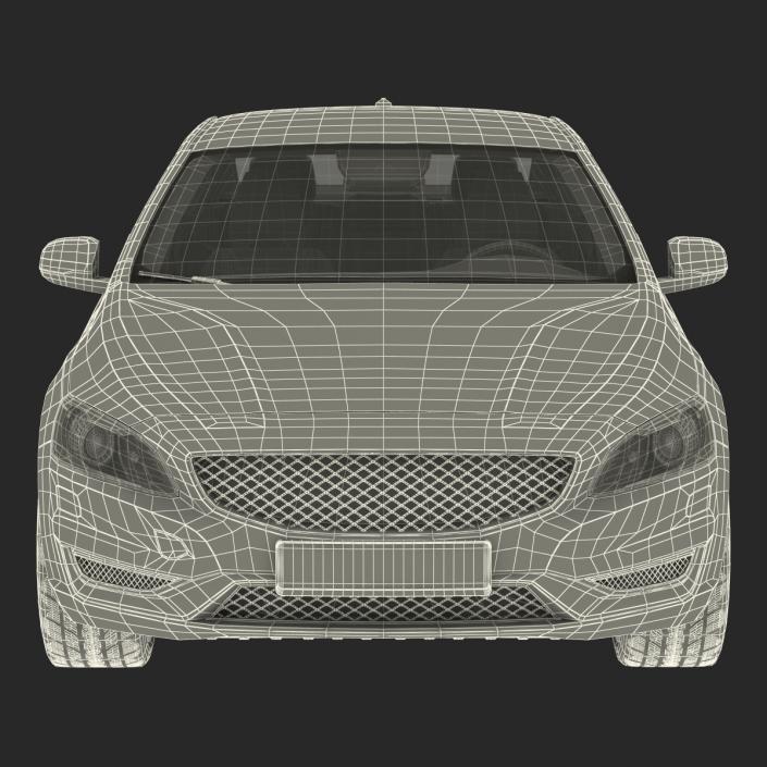 3D model Generic Sedan 3