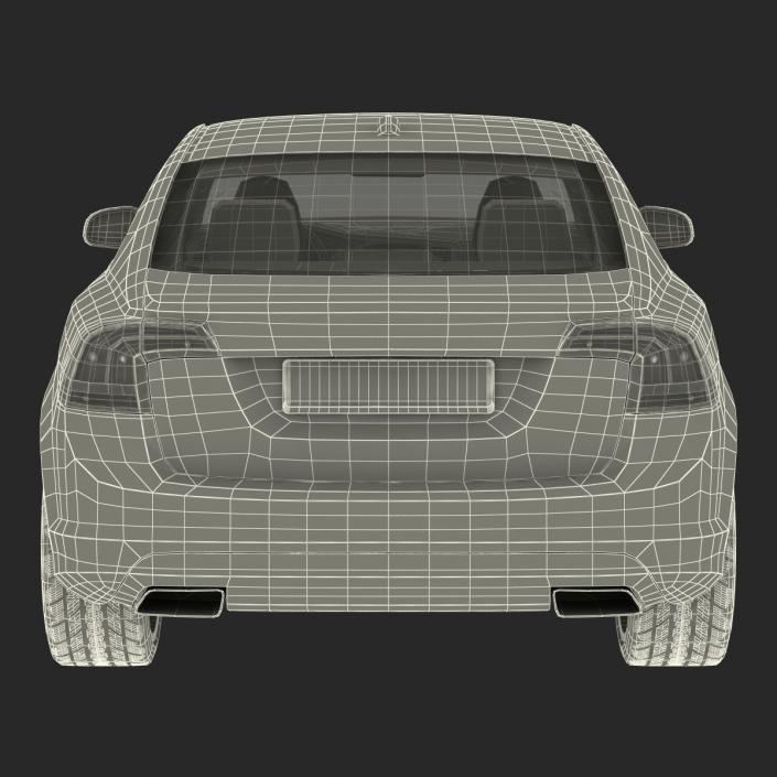 3D model Generic Sedan 3