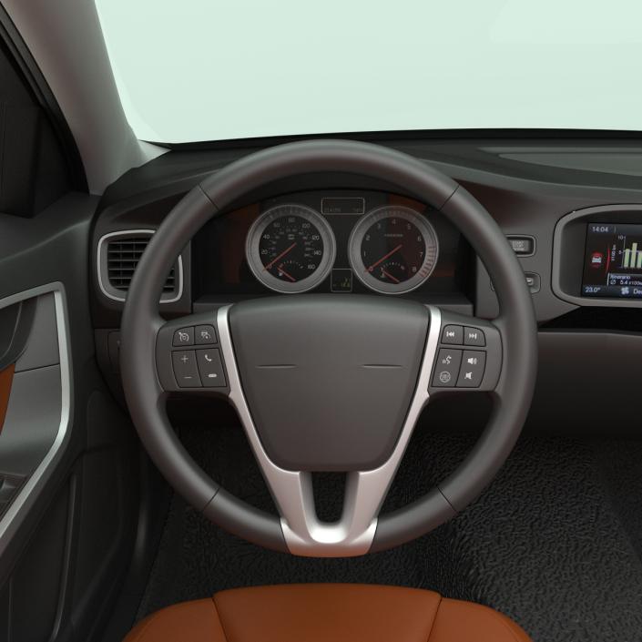 3D Generic Sedan 3 Simple Interior