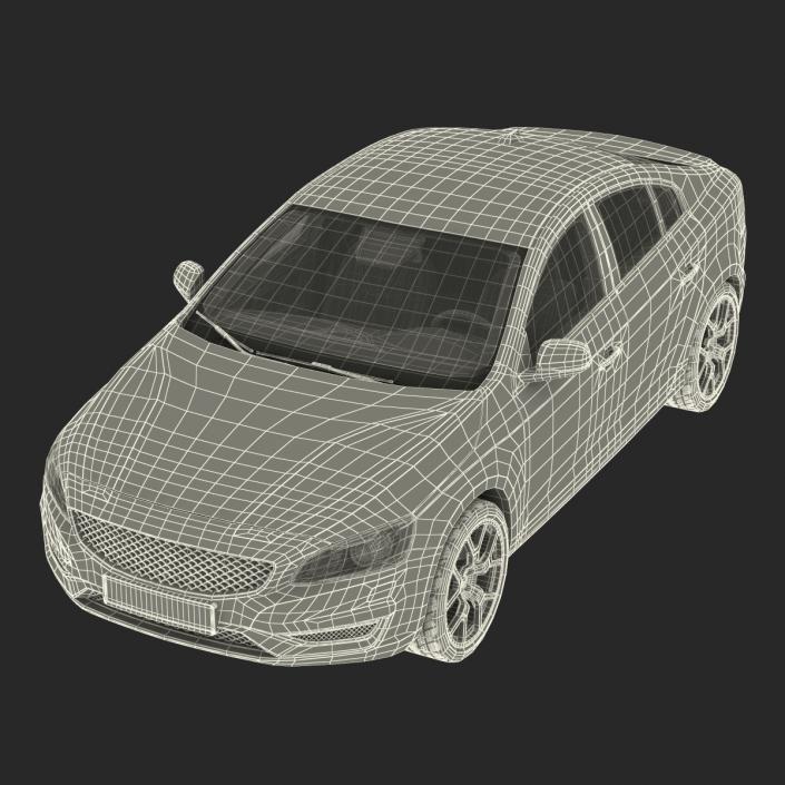 Generic Sedan 3 Rigged 3D