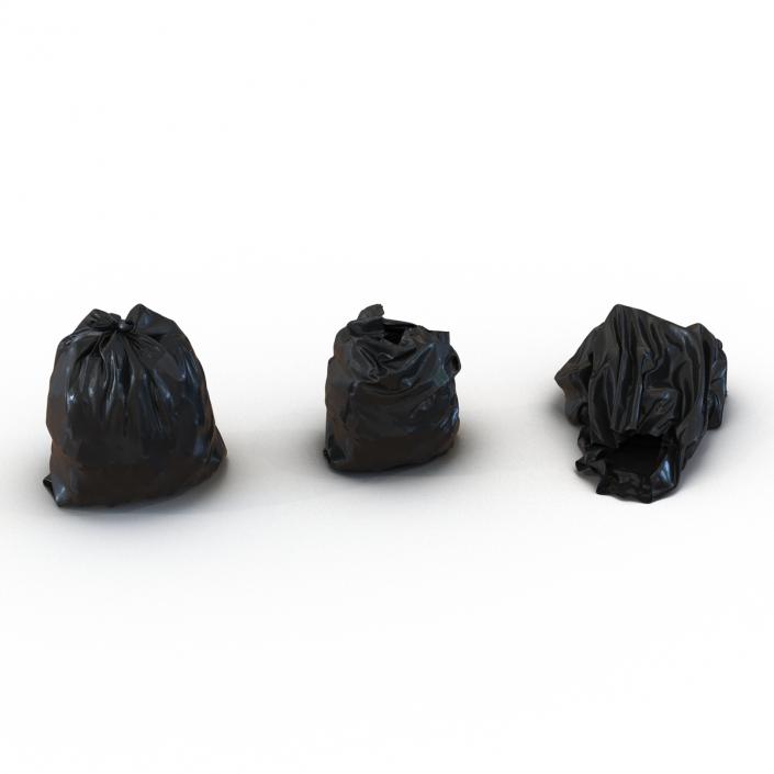 3D Garbage Bags Collection model