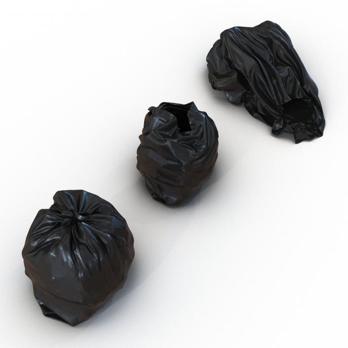 3D Garbage Bags Collection model