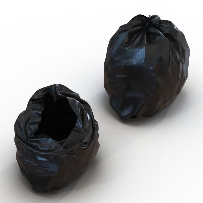 3D Garbage Bags Collection model