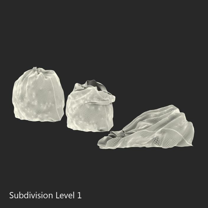 3D Garbage Bags Collection model