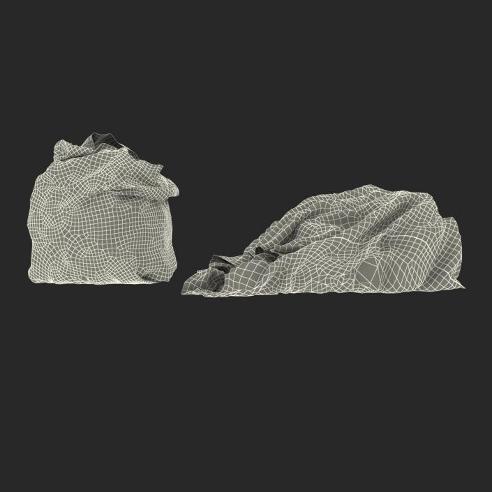 3D Garbage Bags Collection model