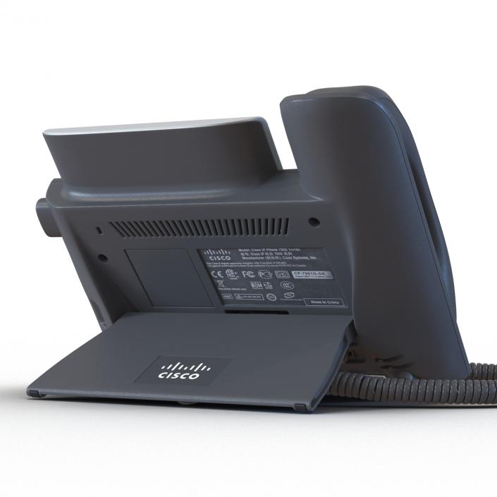 3D Cisco Unified IP Phone 7961G model