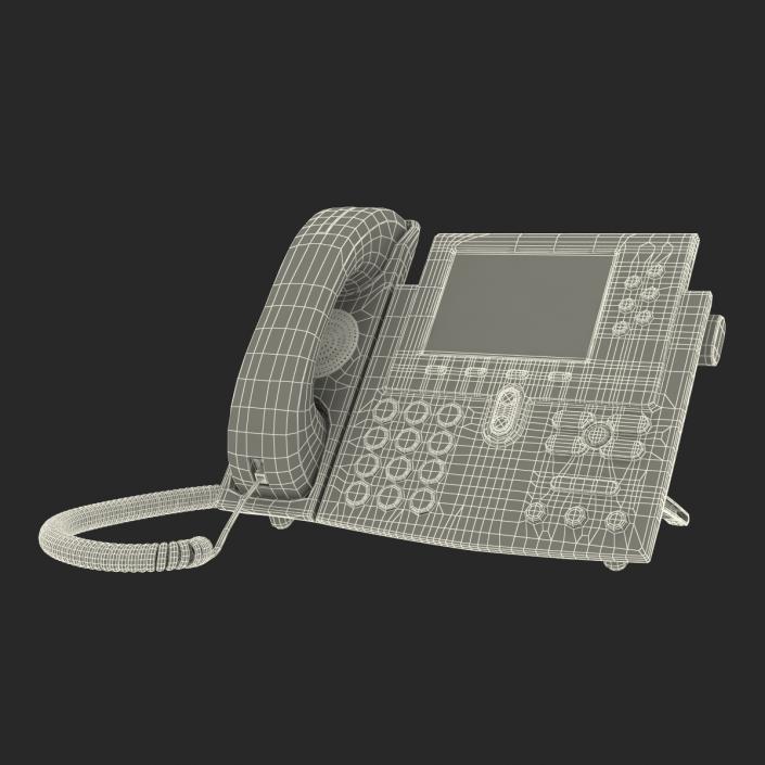 3D Cisco Unified IP Phone 7961G model