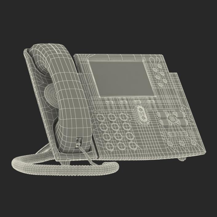 3D Cisco Unified IP Phone 7961G model