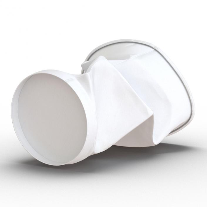 3D Crumpled Drink Cup model