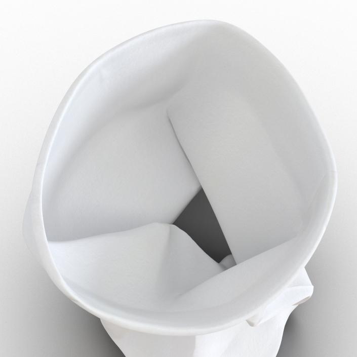 3D Crumpled Drink Cup model