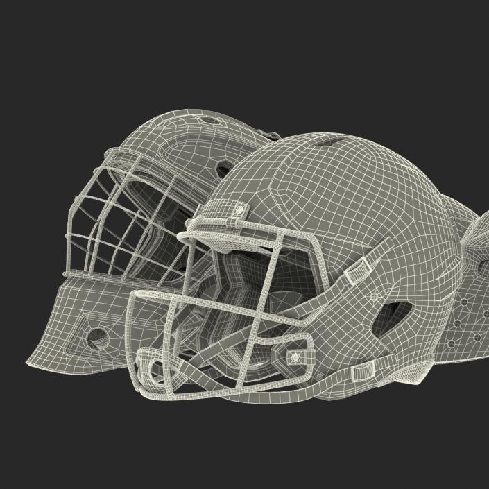 3D Sport Helmets Collection 2