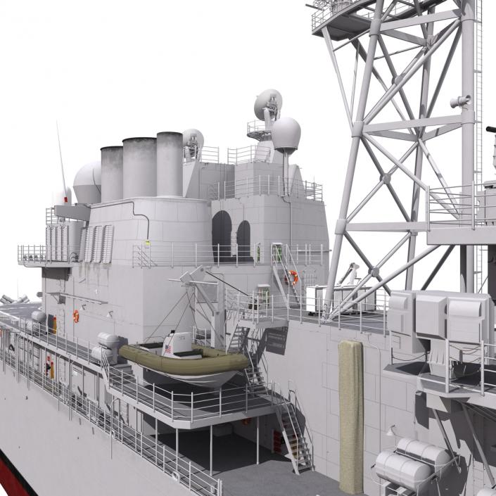 3D Ticonderoga Class Cruiser Vicksburg CG-69