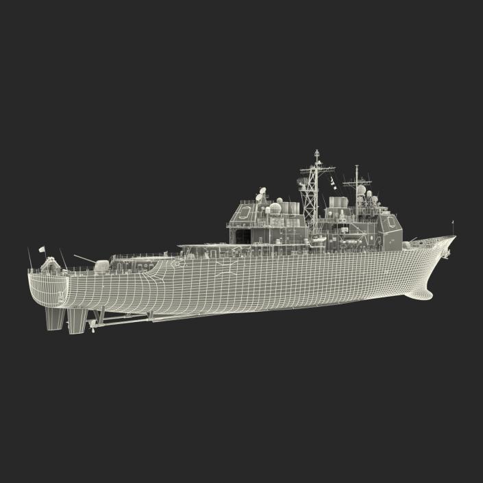 3D Ticonderoga Class Cruiser Vicksburg CG-69