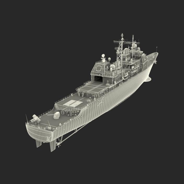 3D Ticonderoga Class Cruiser Vicksburg CG-69