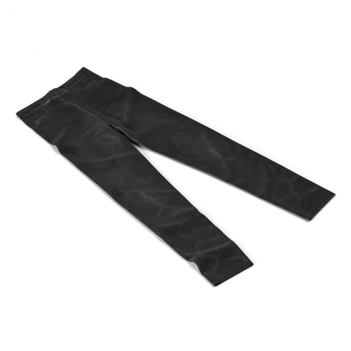 3D Jeans Black