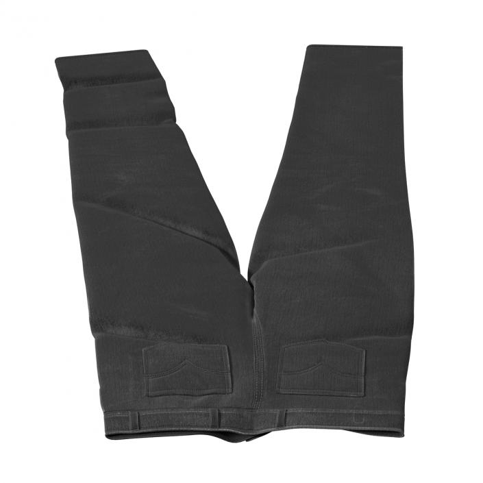 3D Jeans Black