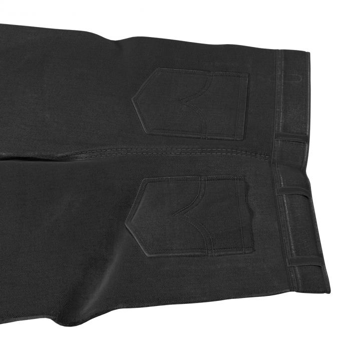 3D Jeans Black