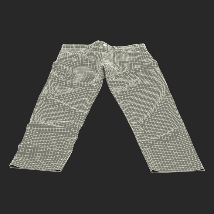 3D Jeans Black