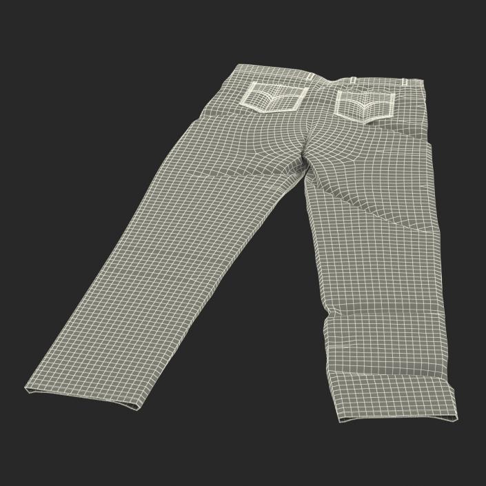 3D Jeans Black