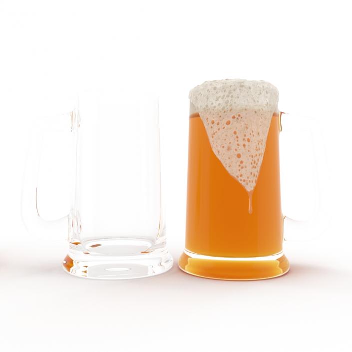 3D model Beer Mugs Collection