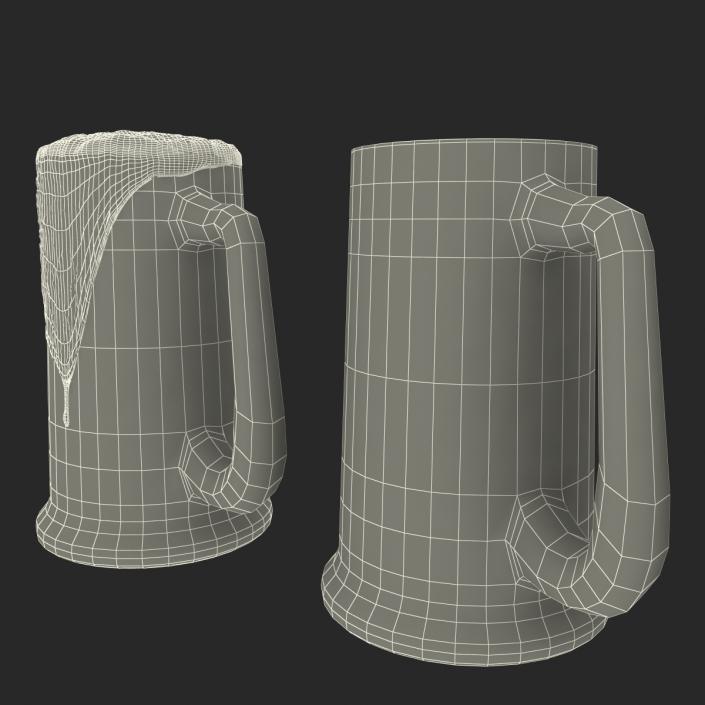 3D model Beer Mugs Collection