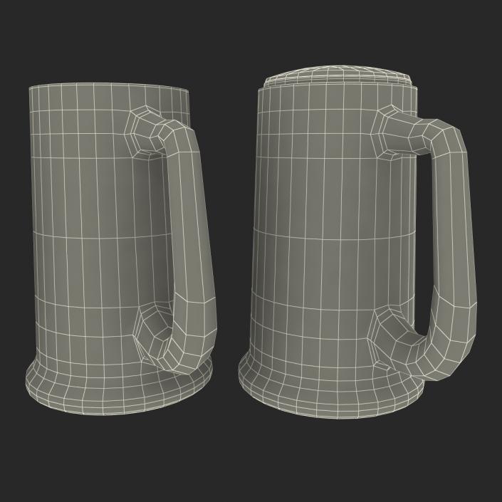 3D model Beer Mugs Collection