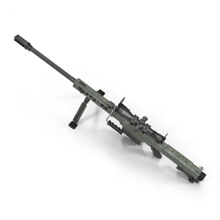 Barrett M107 3D