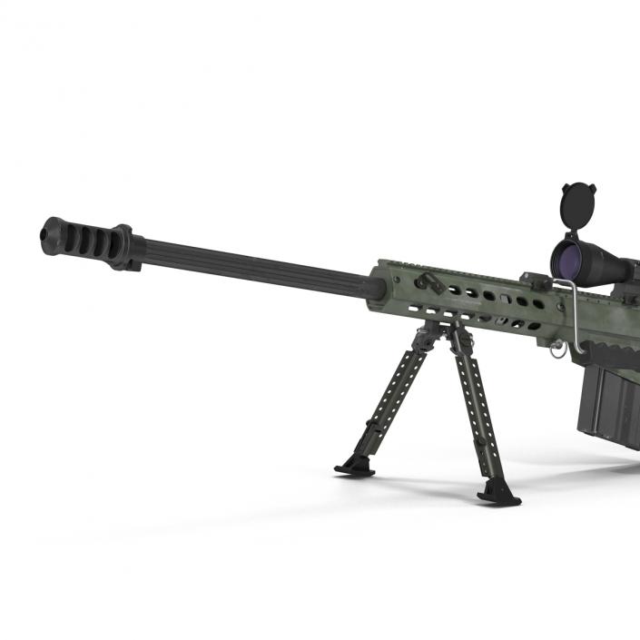 Barrett M107 3D