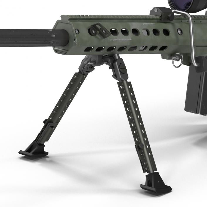 Barrett M107 3D