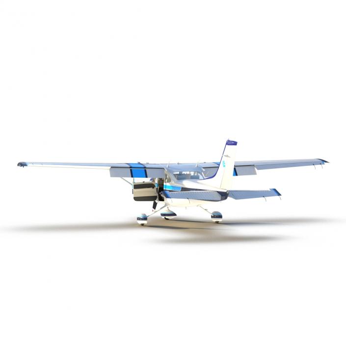 3D model Cessna 182 Skylane Rigged