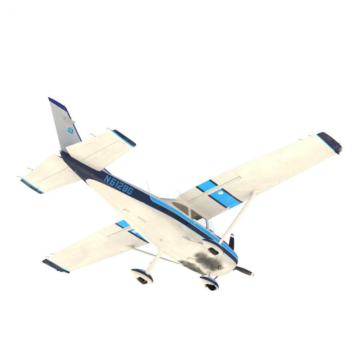 3D model Cessna 182 Skylane Rigged