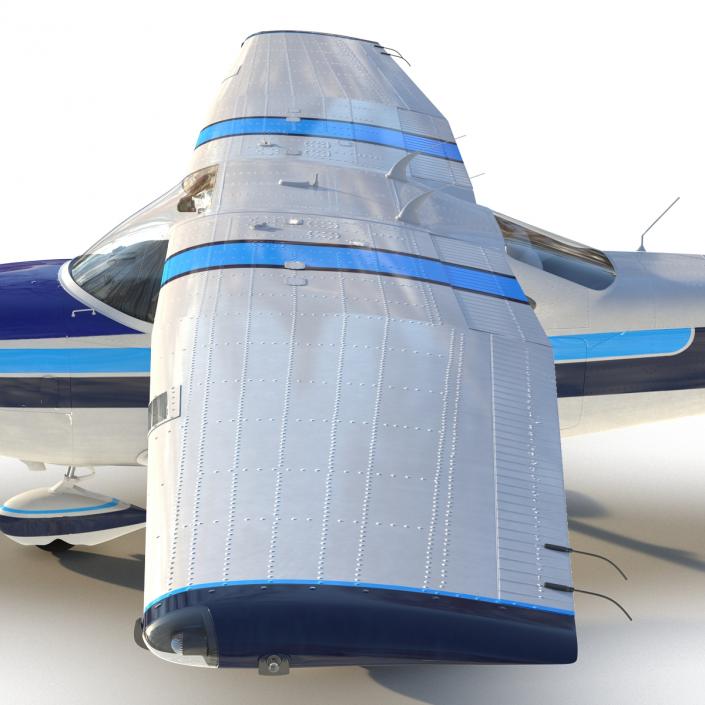 3D model Cessna 182 Skylane Rigged