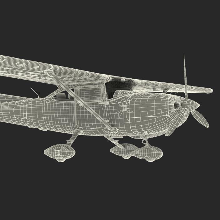 3D model Cessna 182 Skylane Rigged