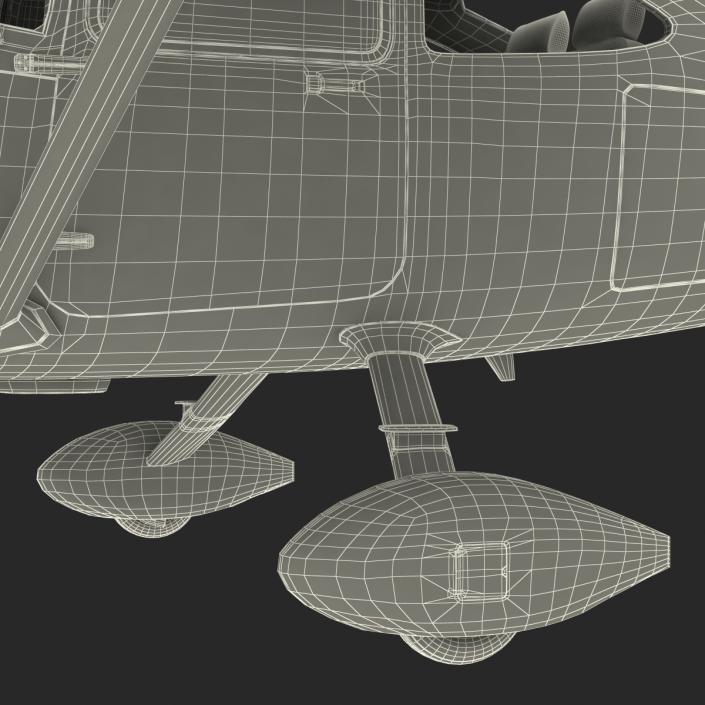 3D model Cessna 182 Skylane Rigged