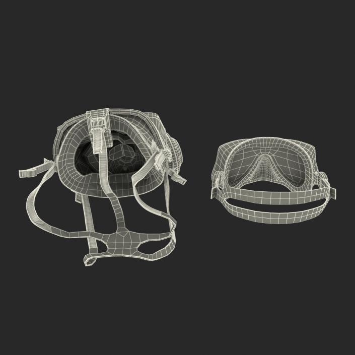 Scuba Masks Collection 4 3D model