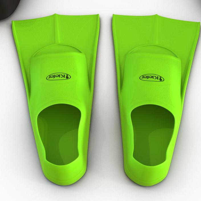 Swim Fins Collection 2 3D