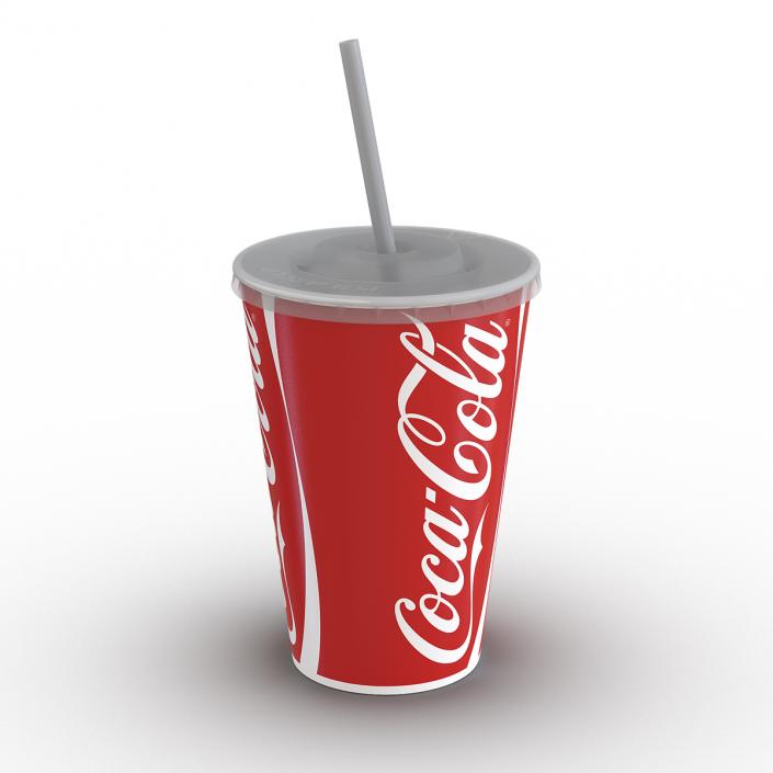 Drink Cup Coca Cola 3D model